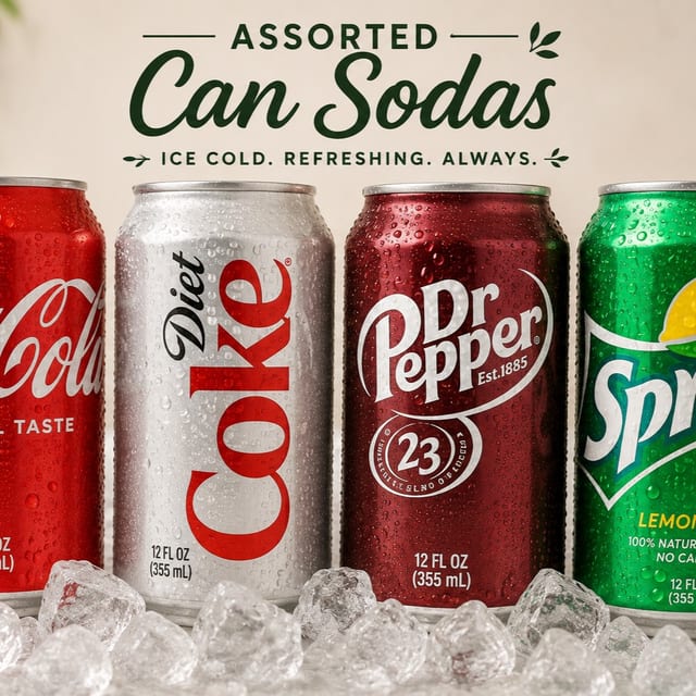 Canned Soda.