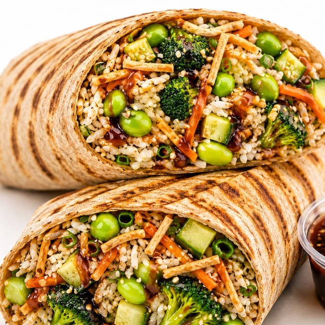 Sweet Teriyaki Burrito.